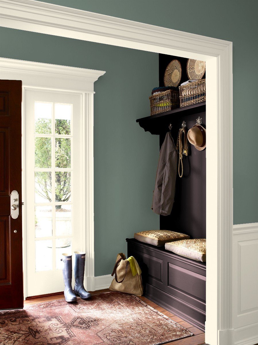 Sage Green & Neutral Paint Color Palette Benjamin Moore Light Dark