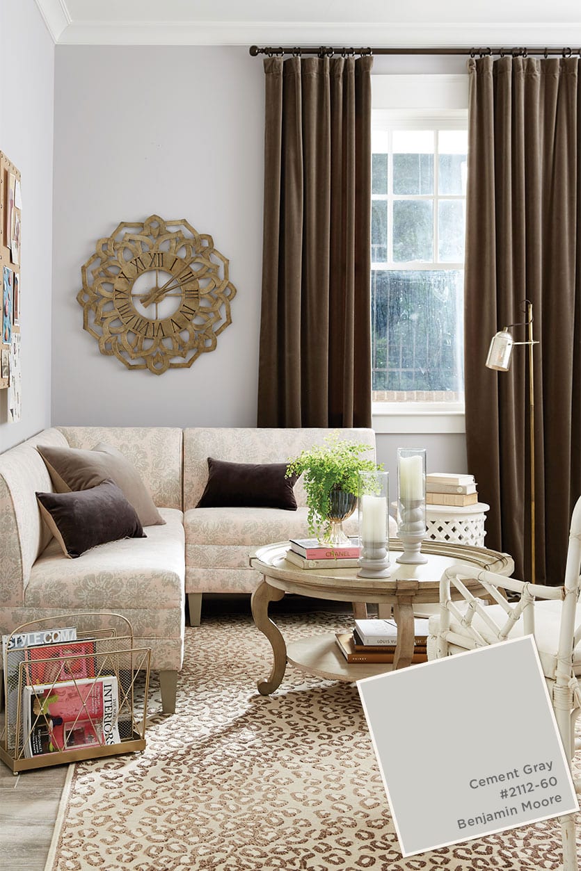 BM Cement Gray 2112-60, image courtesy of Ballard Designs