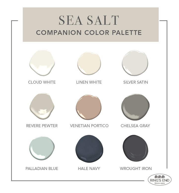Benjamin Moore Sea Salt Paint Ideas Sea Salt Paint Paint Colors | My ...