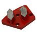 Image of Simiron Diamond Metal Double Segmented, Medium Bond, Red, 30 Medium