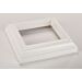 TimberTech® Classic Composite Series Post Skirt, Matte White, 5-1/2 in. product image