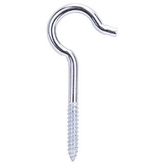 Prosource LR310 Ceiling Hook, 7/16 in, Steel, Zinc