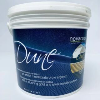 Novacolor™ Dune Silver Metallic Finish Plasters, 1 Liter