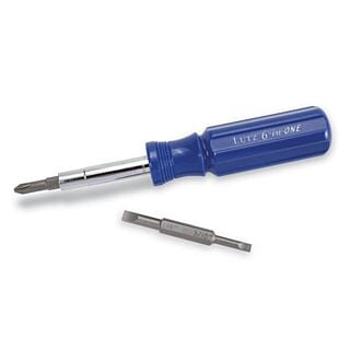 Lutz 6-in-1 Blue Screwdriver