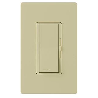 Lutron Diva DVWCL-153PH-IV C.L Dimmer with Wallplate, 120 V, Ivory