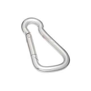 National Hardware 3166BC Series N262-402 Spring Snap, 800 lb Weight Capacity, Stainless Steel, Zinc