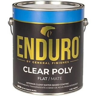 General Finishes®, ENDURO® Clear Poly Flat, Gallon