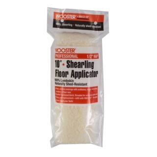 Wooster® R412, 10 in. x 1/2 in. Shearling Lambskin Floor Applicator