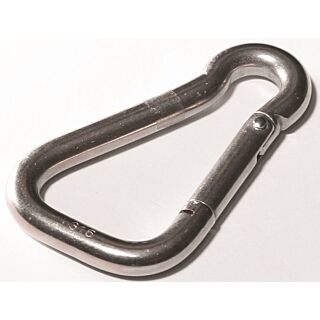 BARON S24502-1/4 Spring Snap, 400 lb Weight Capacity, Stainless Steel