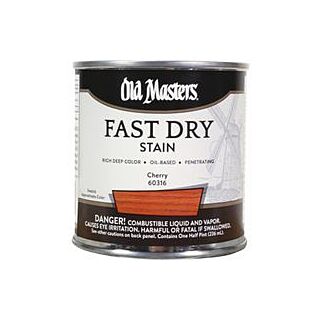 Old Masters Fast Dry, Interior Oil-Based Stain, Cherry, 1/2 Pint