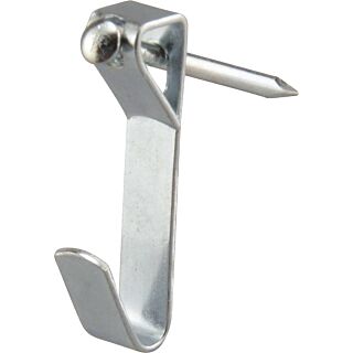 OOK 50052 Conventional Hook, 20 lb Weight Capacity, Steel, Zinc