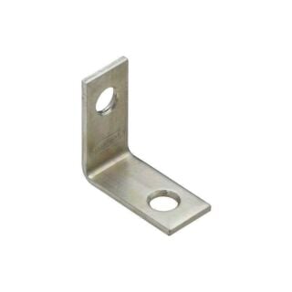 National Hardware V115 Series N113-050 Corner Brace, 0.07 in, Steel, Zinc