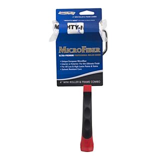 ArroWorthy® Barracuda Rod Frame and Mini Microfiber Roller Cover, 11 in. x 4 in. x 3/8 in.