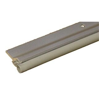 Randall Aluminum & Vinyl Door Weatherstrip Set, Top & Sides - Mill