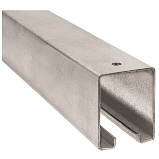 National Hardware N105-213 Box Rail,  Galvanized Steel, 10 ft.