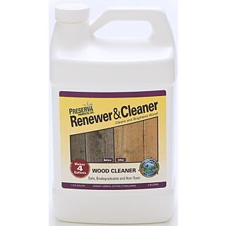 Preserva Renewer & Cleaner, Wood Cleaner, Gallon