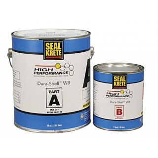 SEAL-KRETE® High Performance Floor Coatings, Dura-Shell WB, Clear, Matte, Gallon Kit