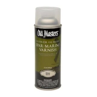 Old Masters, Spar-Marine Varnish, Exterior Clear Gloss, 13 oz. Spray Can