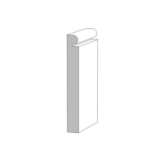 Millwork Design by Oxford (M96) 11/16 in. x 5-1/2 in. x 16 ft. Base, Primed Finger-Jointed Pine
