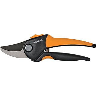 FISKARS  Pruner, ⅝ in. Cutting Capacity, Steel Blade, Fiberglass Handle