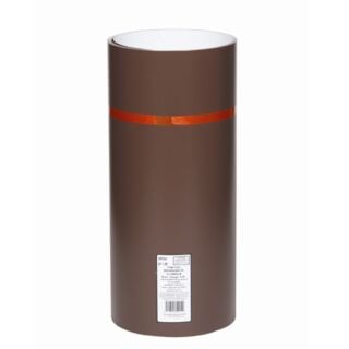Lamb & Ritchie 24 in. Brown/White Trim Coil, Aluminum, 50 ft.