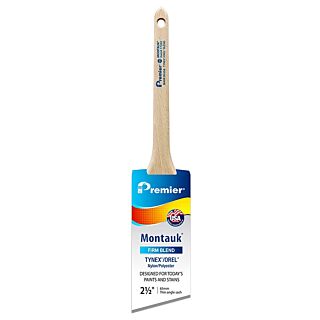 Premier Montauk Tynex/Orel Firm, Thin Handle, Angle Sash Paint Brush