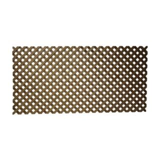 Woodway Pressure Treated Diagonal Lattice Panel, Heavy, No. 1 Grade, 4 ft. x 8 ft.