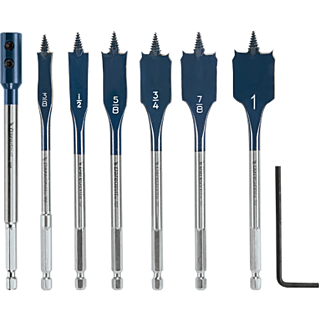 Bosch 6 pc. Daredevil™ Standard Spade Bit Set Includes Extension