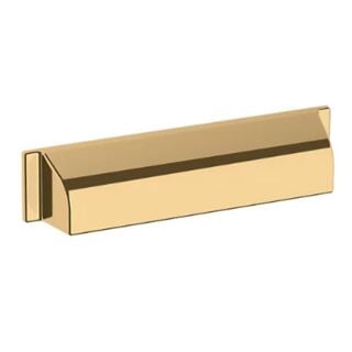 Baldwin Estate 4422 Transitional 6 in. Cup Pull, Non-Lacquered Brass (031)