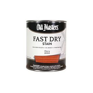 Old Masters Fast Dry, Interior Oil-Based Stain, Cherry, Quart