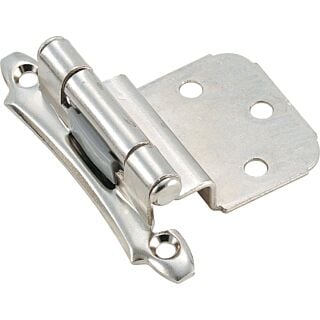 Amerock BP792826/BPR79282 Cabinet Hinge, 3/8 in Inset, Polished Chrome