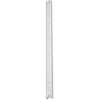 Knape & Vogt 80 Series 80 WH 36 Single-Slot Shelf Standard, 320 lb Weight Capacity, Wall Mounting, 16 ga, Steel