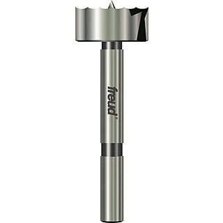 Freud Precision Shear PB-009 Forstner Bit, 1-1/4 in Dia, 3-1/2 in OAL, Forstner Bit, 3/8 in Dia Shank