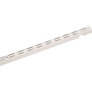 ClosetMaid ShelfTrack 280800 Dual-Slot Shelf Standard, Wall Mounting, Steel