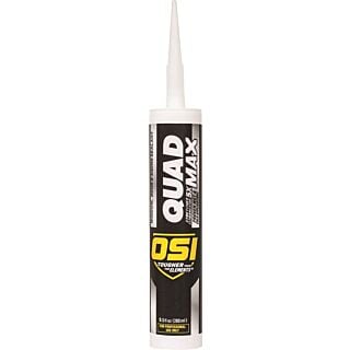 OSI QUAD® MAX Window Sealant, White, 9.5 oz.