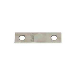 National Hardware N114-314 Mending Brace, 2 in L, Steel, 0.07 in, Zinc
