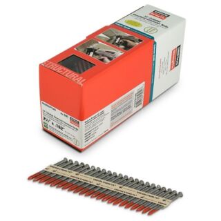 Simpson Strong-Tie, Strong-Drive® 2-1/2 in. x 0.162 in., 33° SCN Smooth-Shank, Connector Nail, Hot-Dipped Galvanized, 500 Count