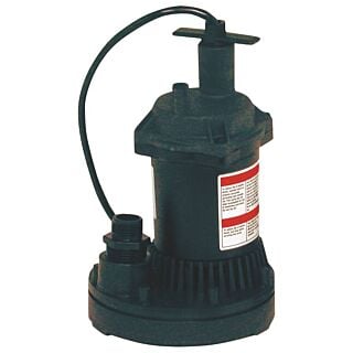 Flotec FP0S1250X-08 Submersible Utility Pump, 115 V, 1 in Outlet, 1200 gph