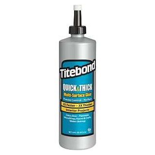 Titebond Quick and Thick Multi-Surface Glue, 16 oz.