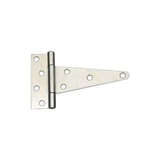 National Hardware N129-171 Extra Heavy T-Hinge, Steel, Zinc, 6 in. - 1 Pack