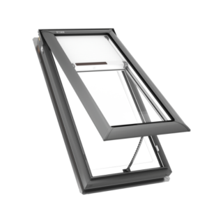 VELUX Model VS M06 Manual Fresh Air Venting Skylight, with Solar Powered Shade, R.O. 30-1/16 in. x 45-3/4 in.