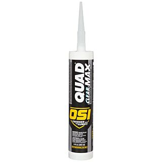 OSI QUAD® MAX Window Sealant, Clear, 9.5 oz.