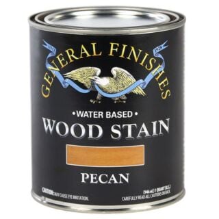 General Finishes® Wood Stain, Interior Water-Based, Pecan, Quart