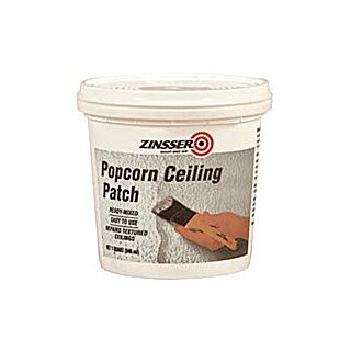 RUST-OLEUM Zinsser® Ready-Mixed Popcorn Ceiling Patch, Quart