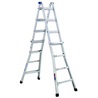 WERNER 17 ft. Type IA Telescoping Multi-Ladder,  Aluminum