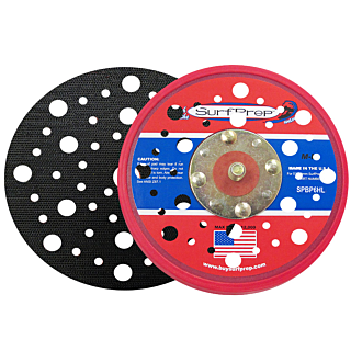 SurfPrep 6 in. Multi-Hole Hook & Loop Backup Pad