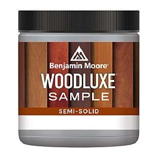 Benjamin Moore Woodluxe™ Water-Based Exterior Waterproofing Stain & Sealer Semi-Solid, Half Pint