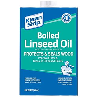 Klean Strip Boiled Linseed Oil, Quart