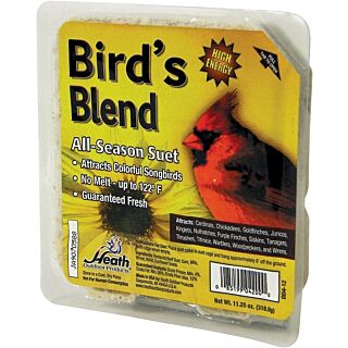 HEATH DD4-12 High-Energy High-Energy All-Season Suet Cake, 11.25 oz