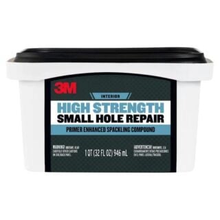 3M High Strength Small Hole Repair for Interior, Primer Enhanced Spackling Compound, 32 oz.